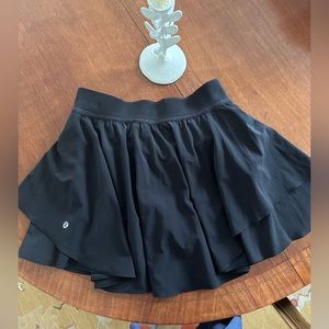 Lulu Lemon Black Skirt